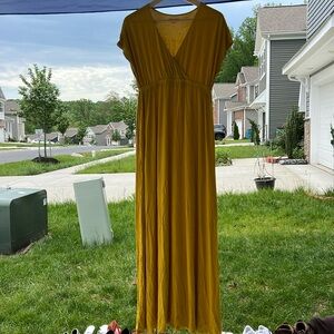 Mustard Maxi Dress